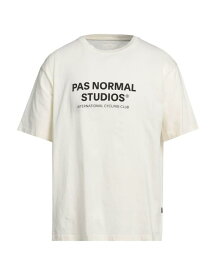 【送料無料】 パス ノーマル スタジオ メンズ Tシャツ トップス T-shirt Cream