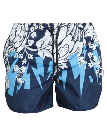【送料無料】 ニールバレット メンズ ハーフパンツ・ショーツ 水着 Swim shorts Navy blue