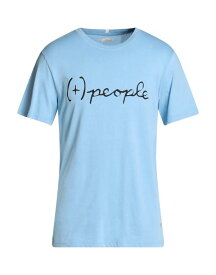 【送料無料】 プラス・ピープル メンズ Tシャツ トップス T-shirt Light blue