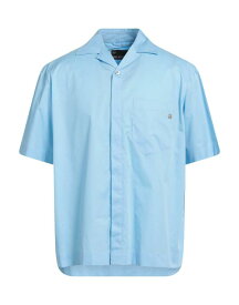 【送料無料】 ニールバレット メンズ シャツ トップス Solid color shirt Light blue