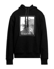 【送料無料】 ニールバレット メンズ パーカー・スウェット フーディー アウター Hooded sweatshirt Black