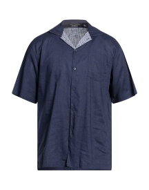 【送料無料】 ダニエレ アレッサンドリー二 メンズ シャツ リネンシャツ トップス Linen shirt Midnight blue