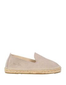 【送料無料】 マネビ メンズ スリッポン・ローファー シューズ Espadrilles Light grey