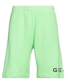 【送料無料】 ジバンシー メンズ ハーフパンツ・ショーツ ボトムス Shorts & Bermuda Acid green