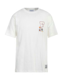 【送料無料】 ファミリーファースト メンズ Tシャツ トップス T-shirt Off white