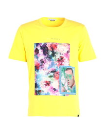 【送料無料】 グレイ ダニエレ アレッサンドリー二 メンズ Tシャツ トップス T-shirt Yellow