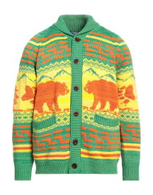 【送料無料】 ジュンヤワタナベ メンズ カーディガン アウター Cardigan Green