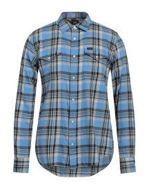 【送料無料】 リー メンズ シャツ チェックシャツ トップス Checked shirt Azure