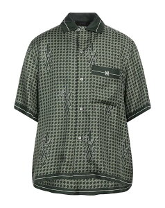 �A�~�� �����Y �g�b�v�X �V���c AMIRI ������V���c Military Green �O���[��