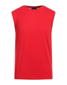 【送料無料】 ピューテリー メンズ ニット・セーター アウター Sleeveless sweater Red