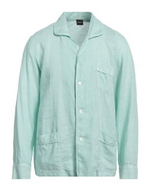 【送料無料】 アスペジ メンズ シャツ リネンシャツ トップス Linen shirt Light green