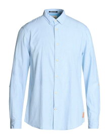 【送料無料】 スコッチアンドソーダ メンズ シャツ トップス Solid color shirt Sky blue