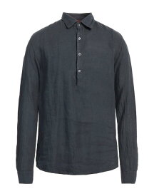 【送料無料】 バレナ メンズ シャツ リネンシャツ トップス Linen shirt Navy blue