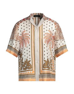 �A�~�� �����Y �g�b�v�X �V���c AMIRI ������V���c Beige �x�[�W��