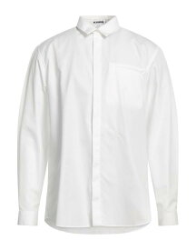 【送料無料】 ジル・サンダー メンズ シャツ トップス Solid color shirt White