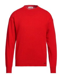 【送料無料】 ジル・サンダー メンズ ニット・セーター アウター Sweater Red