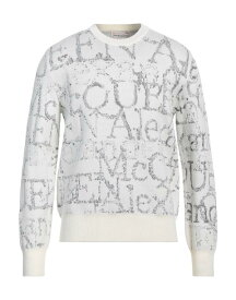 【送料無料】 アレキサンダー・マックイーン メンズ ニット・セーター アウター Sweater White