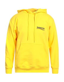 【送料無料】 バレンシアガ メンズ パーカー・スウェット アウター Sweatshirt Yellow