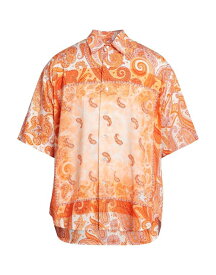 【送料無料】 エトロ メンズ シャツ トップス Patterned shirt Orange