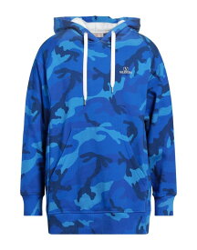 【送料無料】 ヴァレンティノ メンズ パーカー・スウェット フーディー アウター Hooded sweatshirt Blue