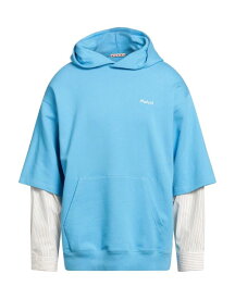 【送料無料】 マルニ メンズ パーカー・スウェット フーディー アウター Hooded sweatshirt Azure