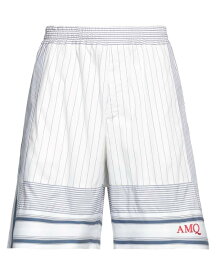 【送料無料】 アレキサンダー・マックイーン メンズ ハーフパンツ・ショーツ ボトムス Shorts & Bermuda White