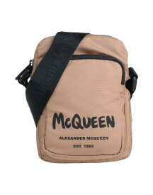 【送料無料】 アレキサンダー・マックイーン メンズ ショルダーバッグ バッグ Cross-body bags Beige