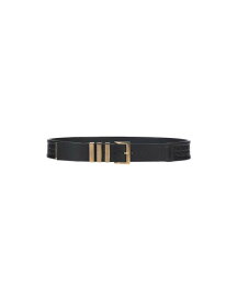 【送料無料】 バルマン メンズ ベルト アクセサリー Leather belt Black