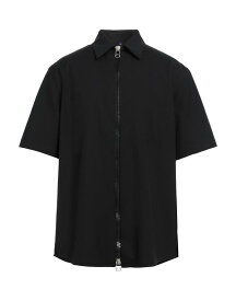【送料無料】 オーエーエムシー メンズ シャツ トップス Solid color shirt Black