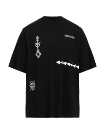 【送料無料】 マルセロバーロン メンズ Tシャツ トップス T-shirt Black