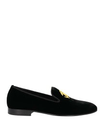 【送料無料】 ロベルトカヴァリ メンズ スリッポン・ローファー シューズ Loafers Black