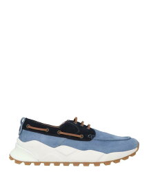 【送料無料】 ボイルブランシェ メンズ スリッポン・ローファー シューズ Loafers Light blue