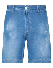 【送料無料】 ディースクエアード メンズ ハーフパンツ・ショーツ デニムショーツ ボトムス Denim shorts Blue