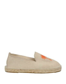 【送料無料】 マネビ メンズ スリッポン・ローファー シューズ Espadrilles Beige