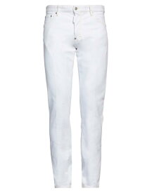 【送料無料】 ディースクエアード メンズ デニムパンツ ジーンズ ボトムス Denim pants White