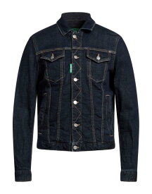 【送料無料】 ディースクエアード メンズ ジャケット・ブルゾン デニムジャケット アウター Denim jacket Blue