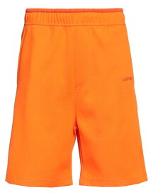 【送料無料】 ランバン メンズ ハーフパンツ・ショーツ ボトムス Shorts & Bermuda Orange