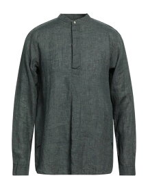 【送料無料】 ブライアン・デールズ メンズ シャツ リネンシャツ トップス Linen shirt Steel grey