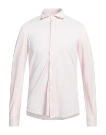 【送料無料】 フェデーリ メンズ シャツ トップス Solid color shirt Light pink