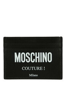 【送料無料】 モスキーノ メンズ 財布 アクセサリー Document holder Black