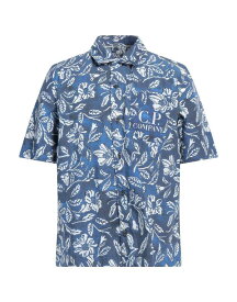 【送料無料】 シーピーカンパニー メンズ シャツ トップス Patterned shirt Pastel blue