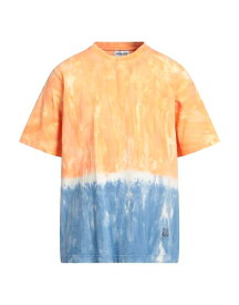 【送料無料】 ケンゾー メンズ Tシャツ トップス T-shirt Orange