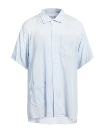 【送料無料】 エンジニアードガーメンツ メンズ シャツ トップス Solid color shirt Sky blue