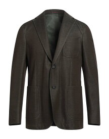 【送料無料】 ザ ジジ メンズ ジャケット・ブルゾン ブレザー アウター Blazer Dark brown