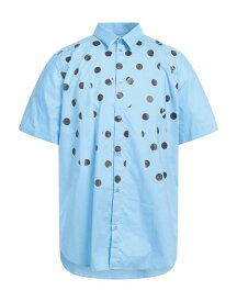 【送料無料】 ラフ・シモンズ メンズ シャツ トップス Patterned shirt Sky blue
