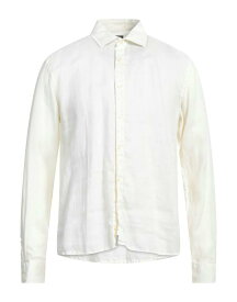 【送料無料】 ロッソピューロ メンズ シャツ リネンシャツ トップス Linen shirt Cream
