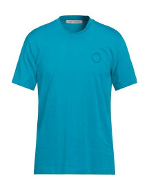 【送料無料】 トラサルディ メンズ Tシャツ トップス Basic T-shirt Turquoise