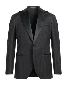 【送料無料】 イザイア メンズ ジャケット・ブルゾン ブレザー アウター Blazer Black