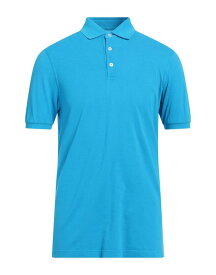 【送料無料】 フェデーリ メンズ ポロシャツ トップス Polo shirt Azure