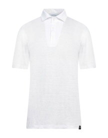 【送料無料】 グランサッソ メンズ ポロシャツ トップス Polo shirt White